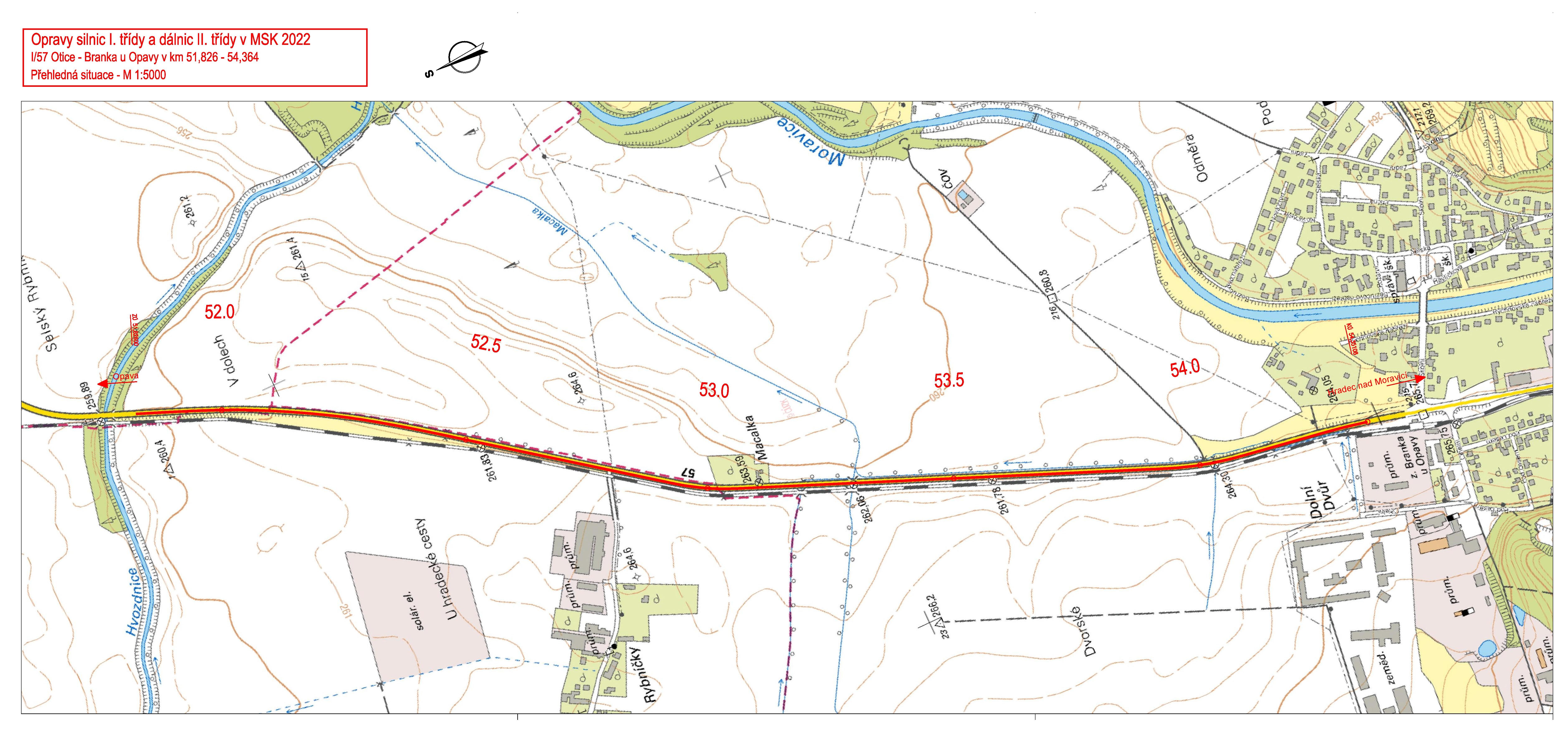 situace | Statutární město Opava