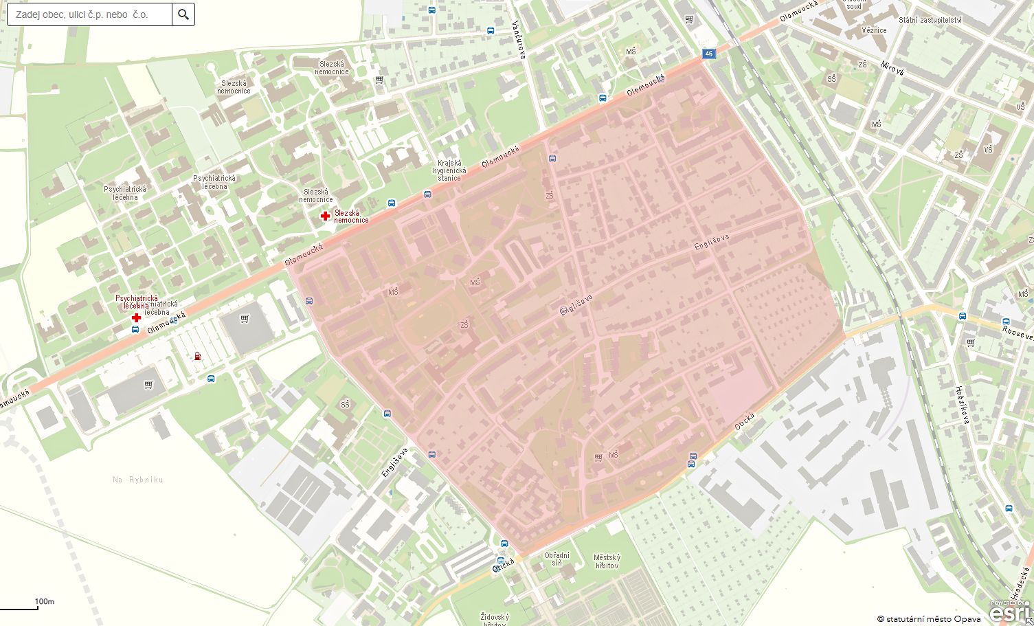 parkovaci oblast 3 | Statutární město Opava
