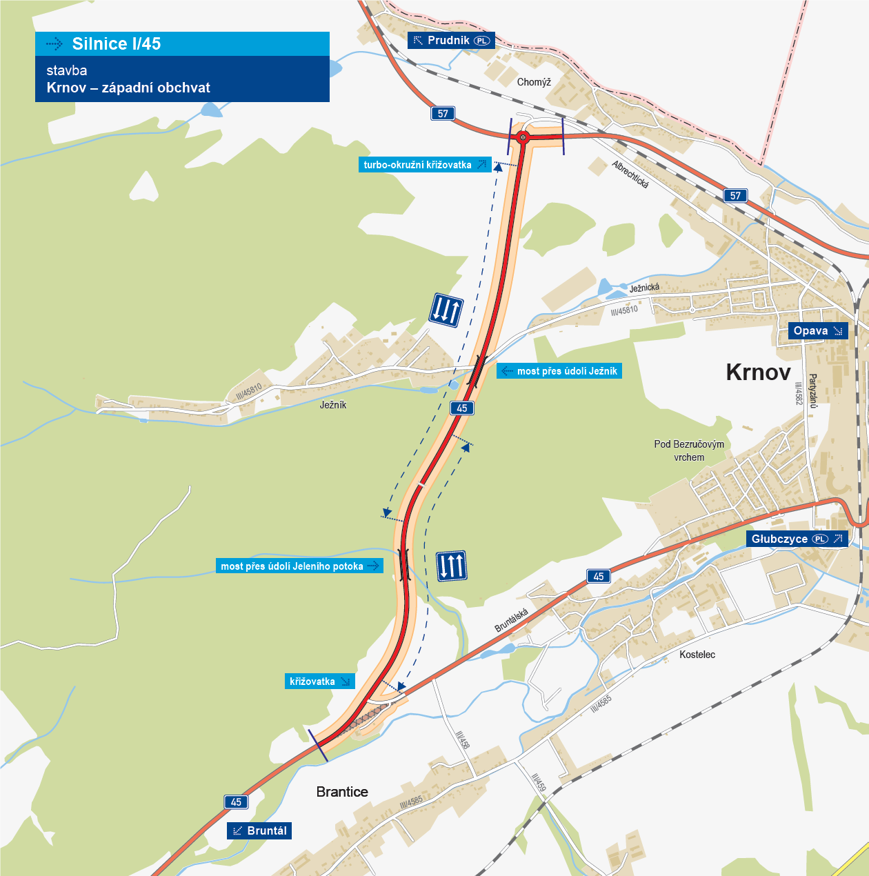 obchvat krnova | Statutární město Opava