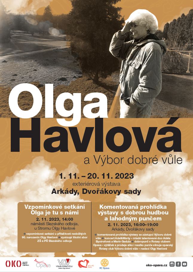 plakat vystava olga havlova | Statutární město Opava