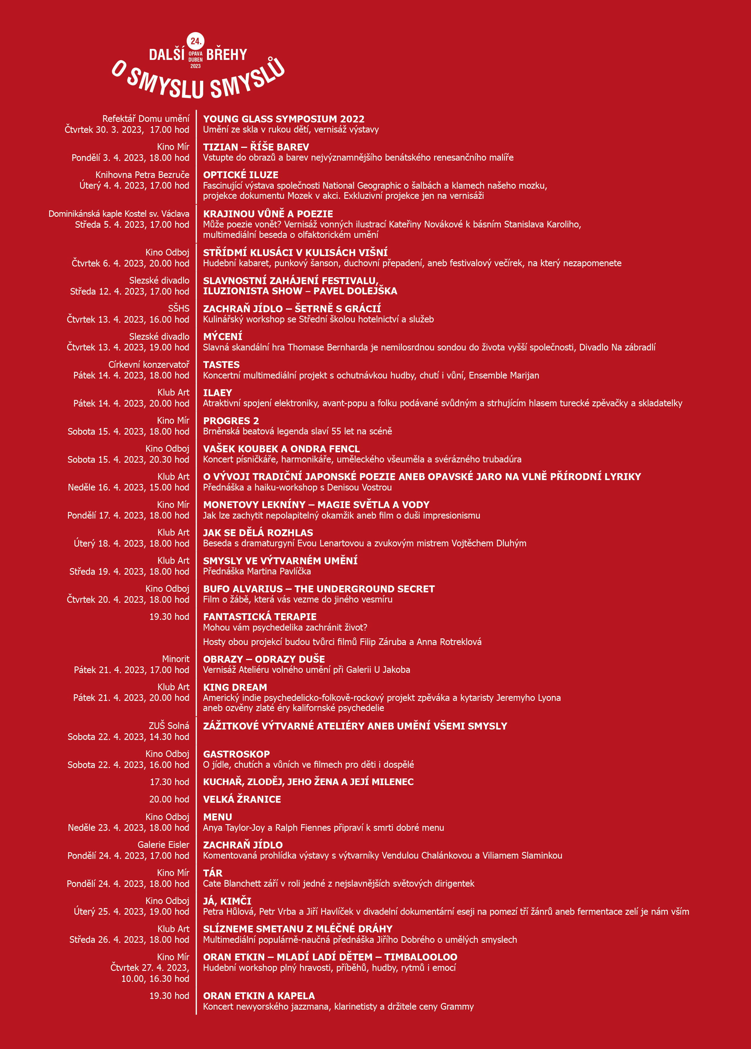 db program a4 03 | Statutární město Opava