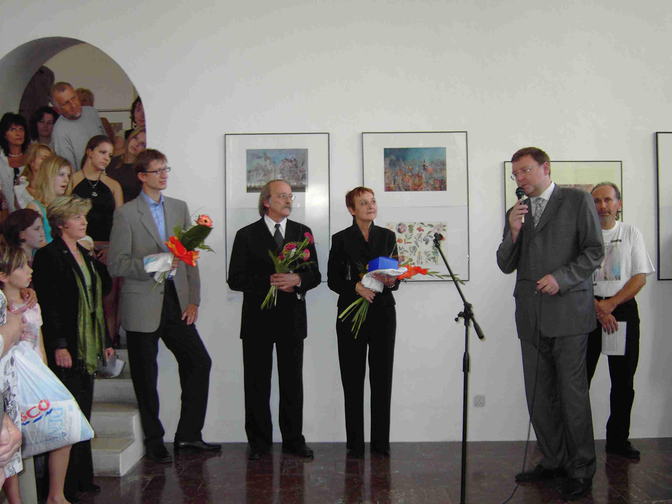 2006 bo vernisaz vystavy dusana kallaye a kamily stanclove andersen | Statutární město Opava