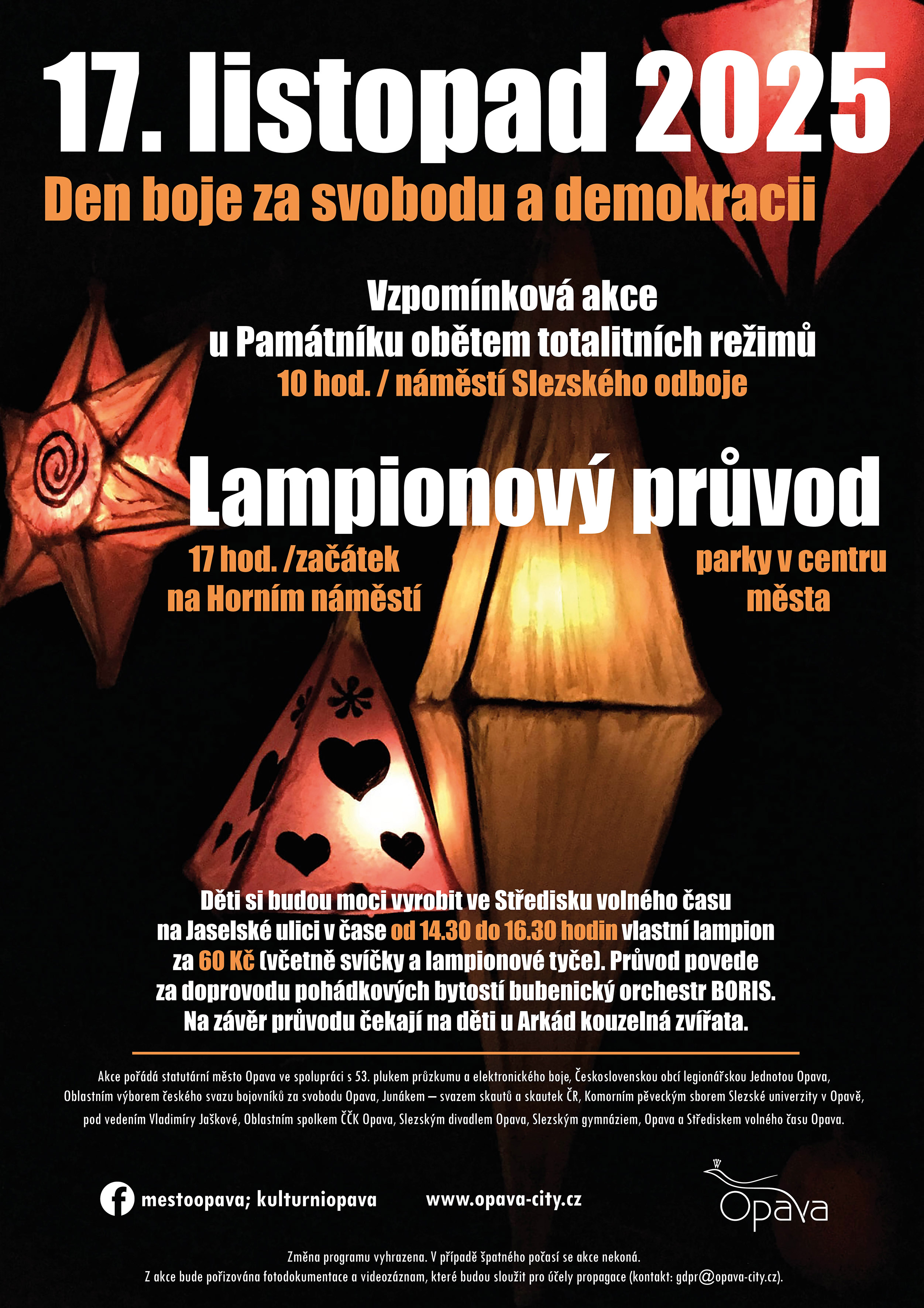 17 listopad 2025 web | Statutární město Opava