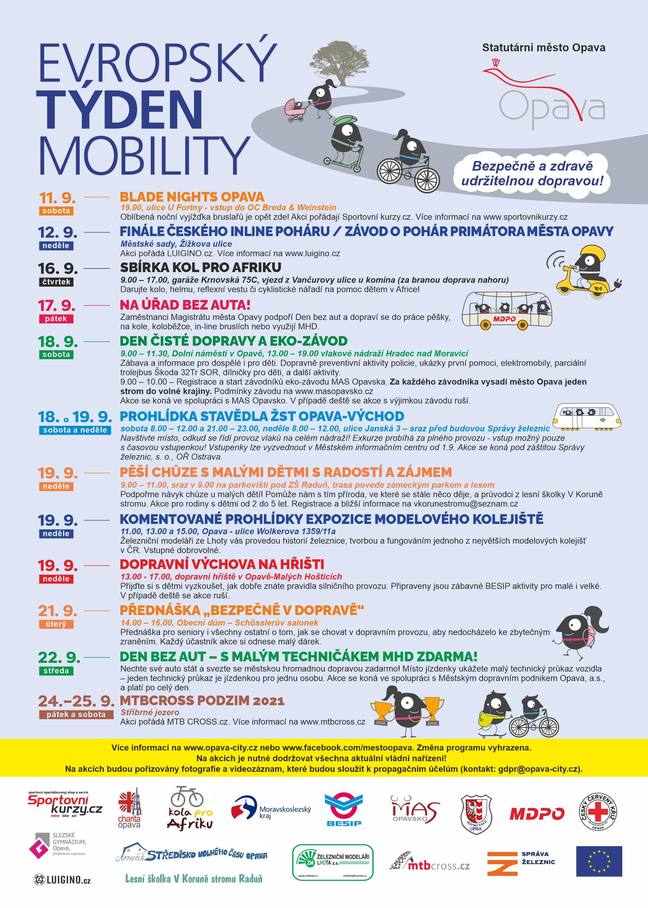 tyden mobility plakat2021 def | Statutární město Opava