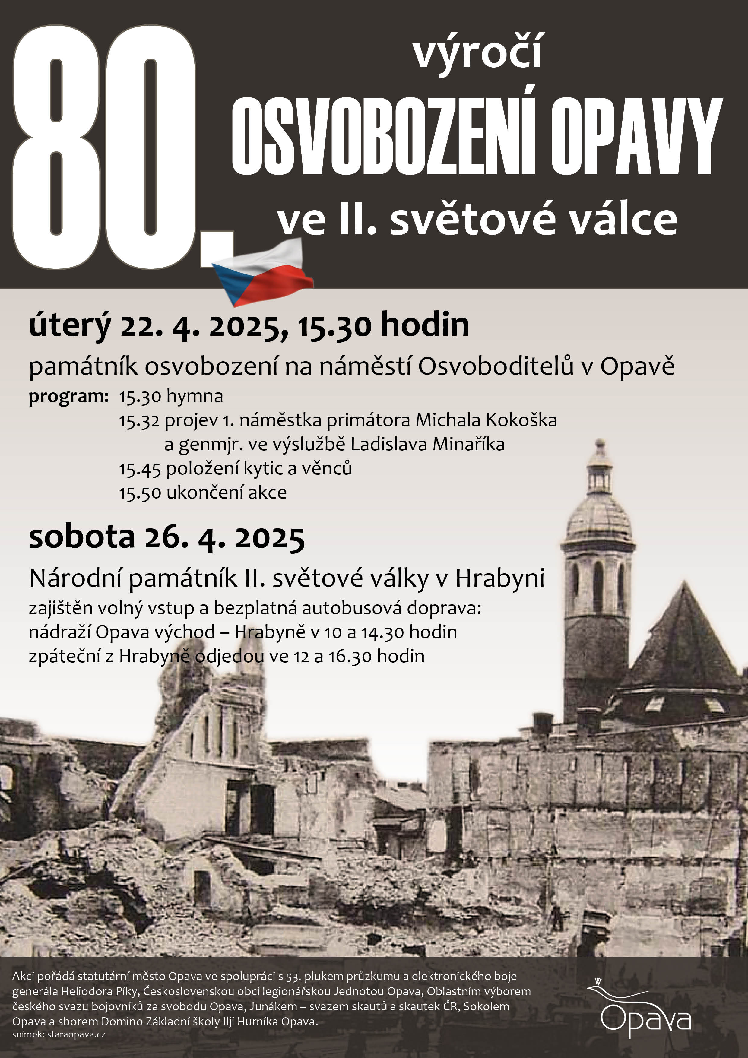 osvobozeni opavy 2025 | Statutární město Opava