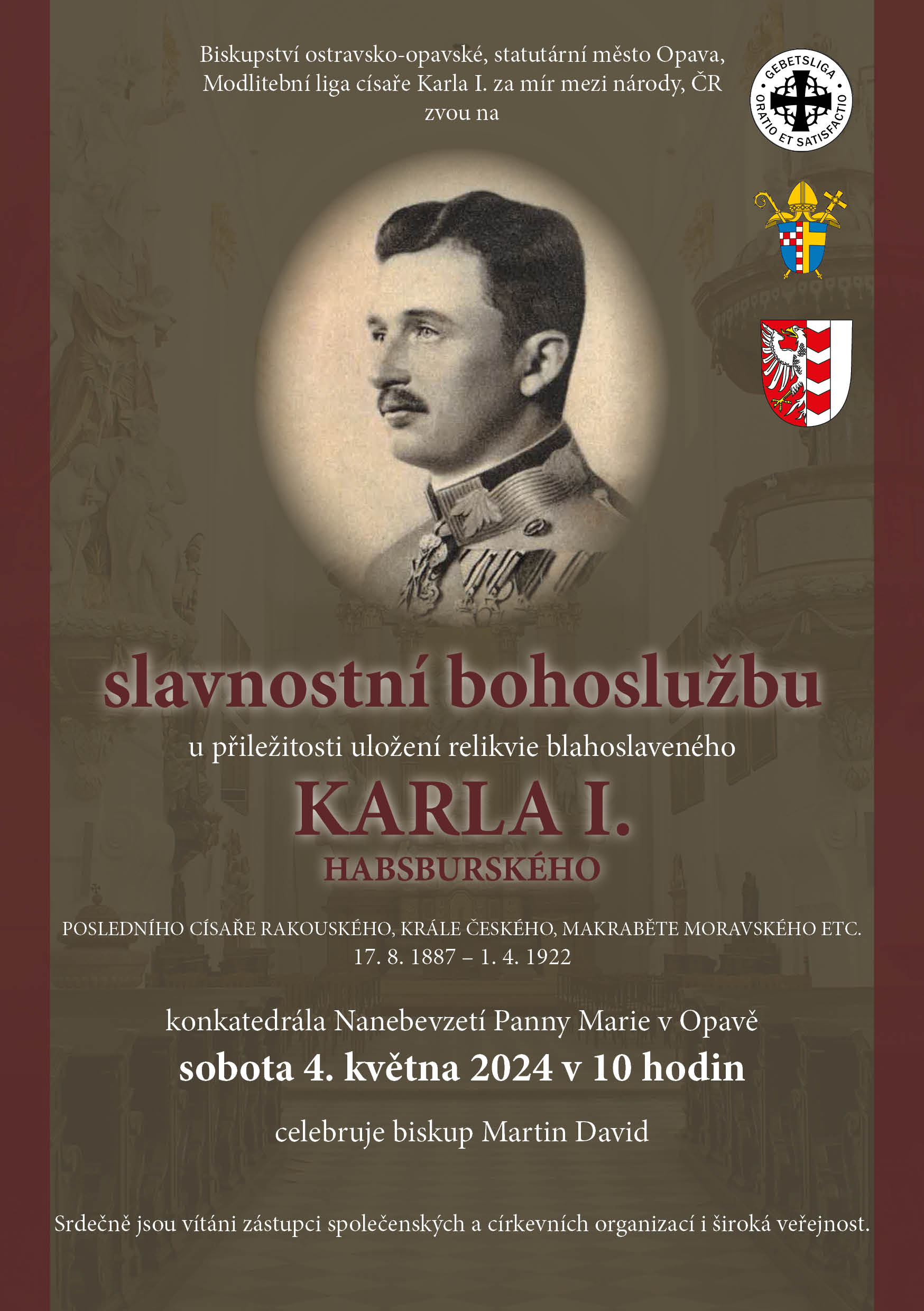 relikvie letak | Statutární město Opava