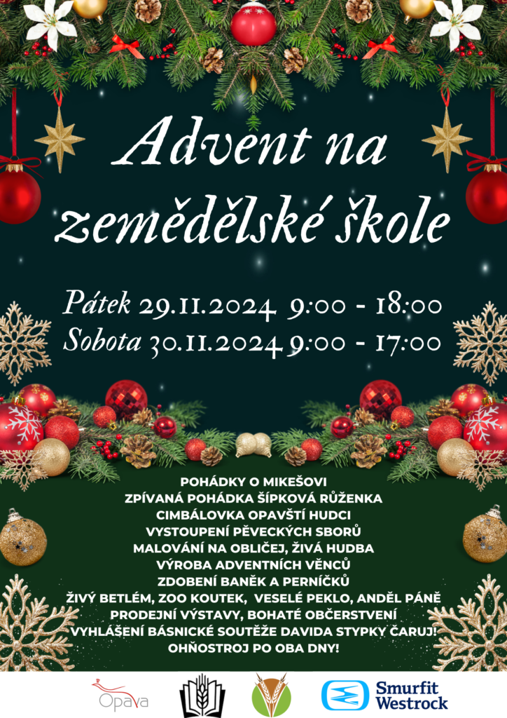 advent na zemedelske skole 724x1024 | Statutární město Opava