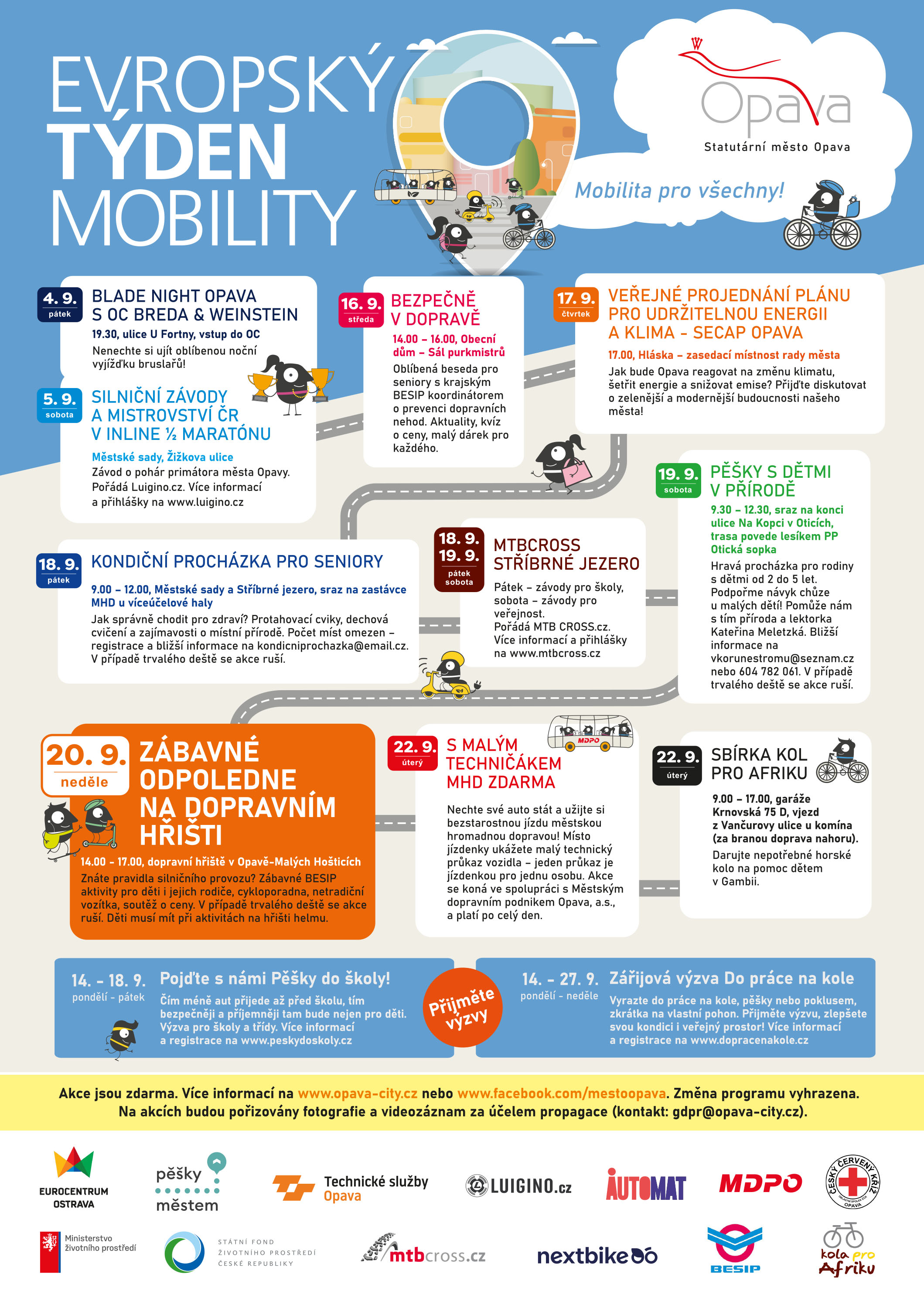 tyden mobility plakat2026 | Statutární město Opava
