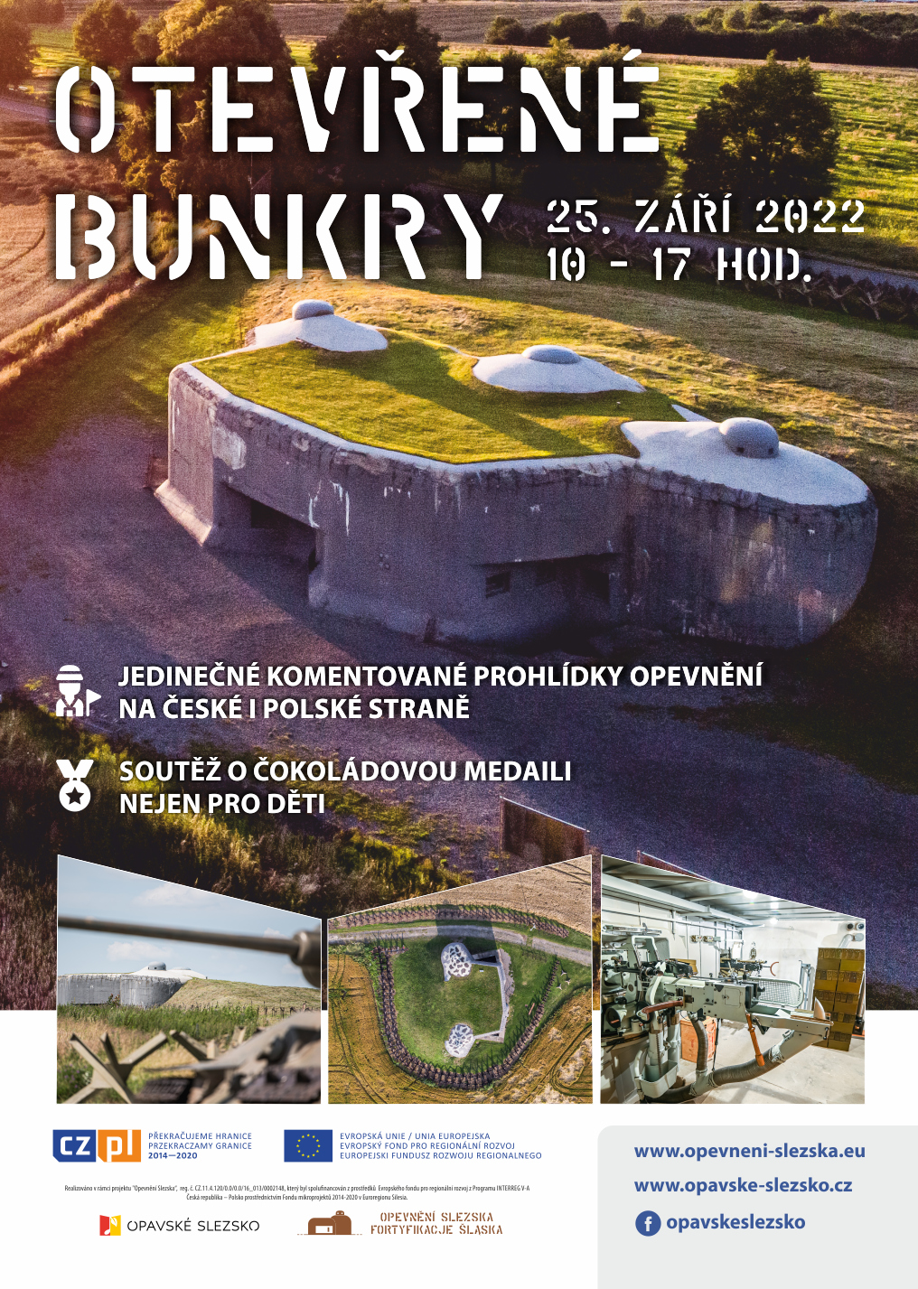 plakat otevrene bunkry elektronicky | Statutární město Opava