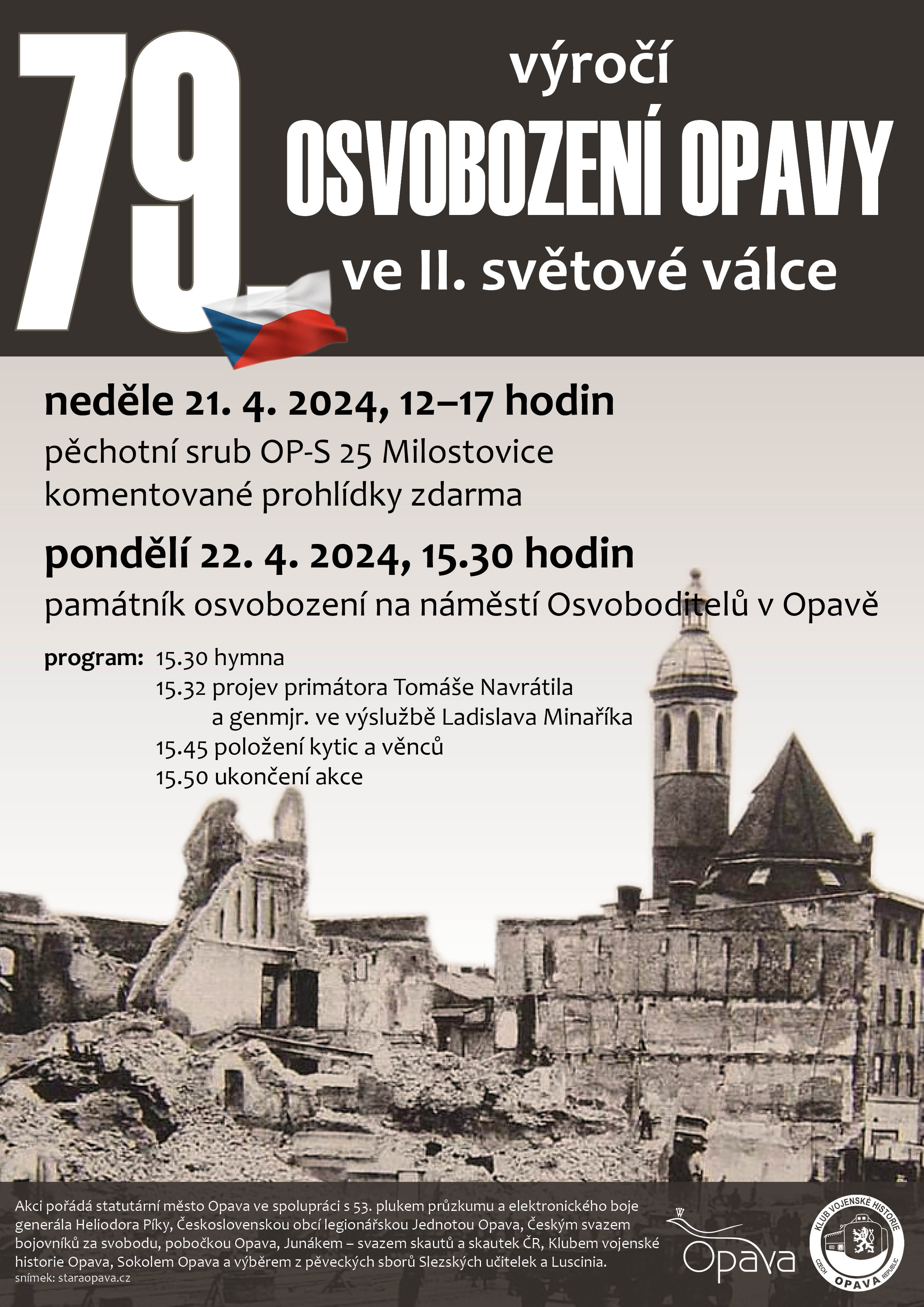 osvobozeni opavy 2024 b | Statutární město Opava