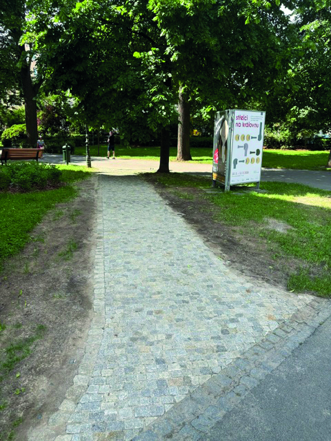 chodnik dvorakovy sady p0 | Statutární město Opava