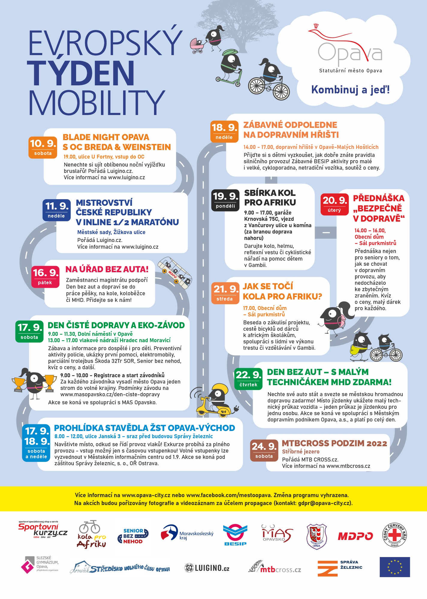 tyden mobility plakat2022 | Statutární město Opava
