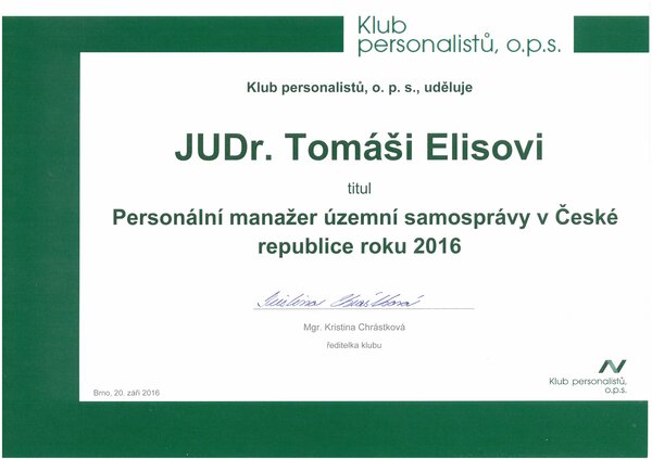 pan tajemnik oceneni | Statutární město Opava