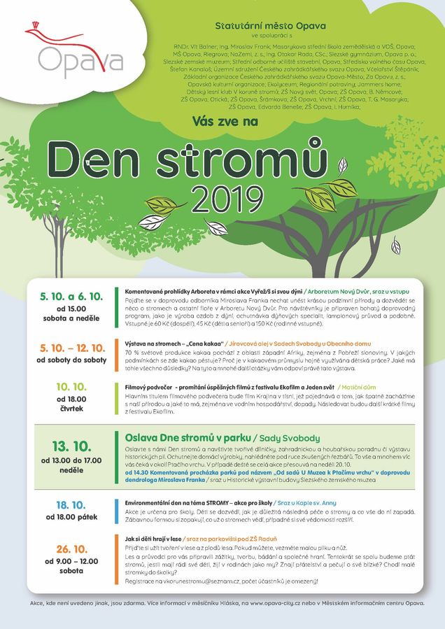 mmo den stromu | Statutární město Opava