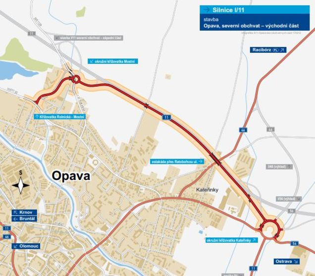 7 nahoru obchvat opavy | Statutární město Opava