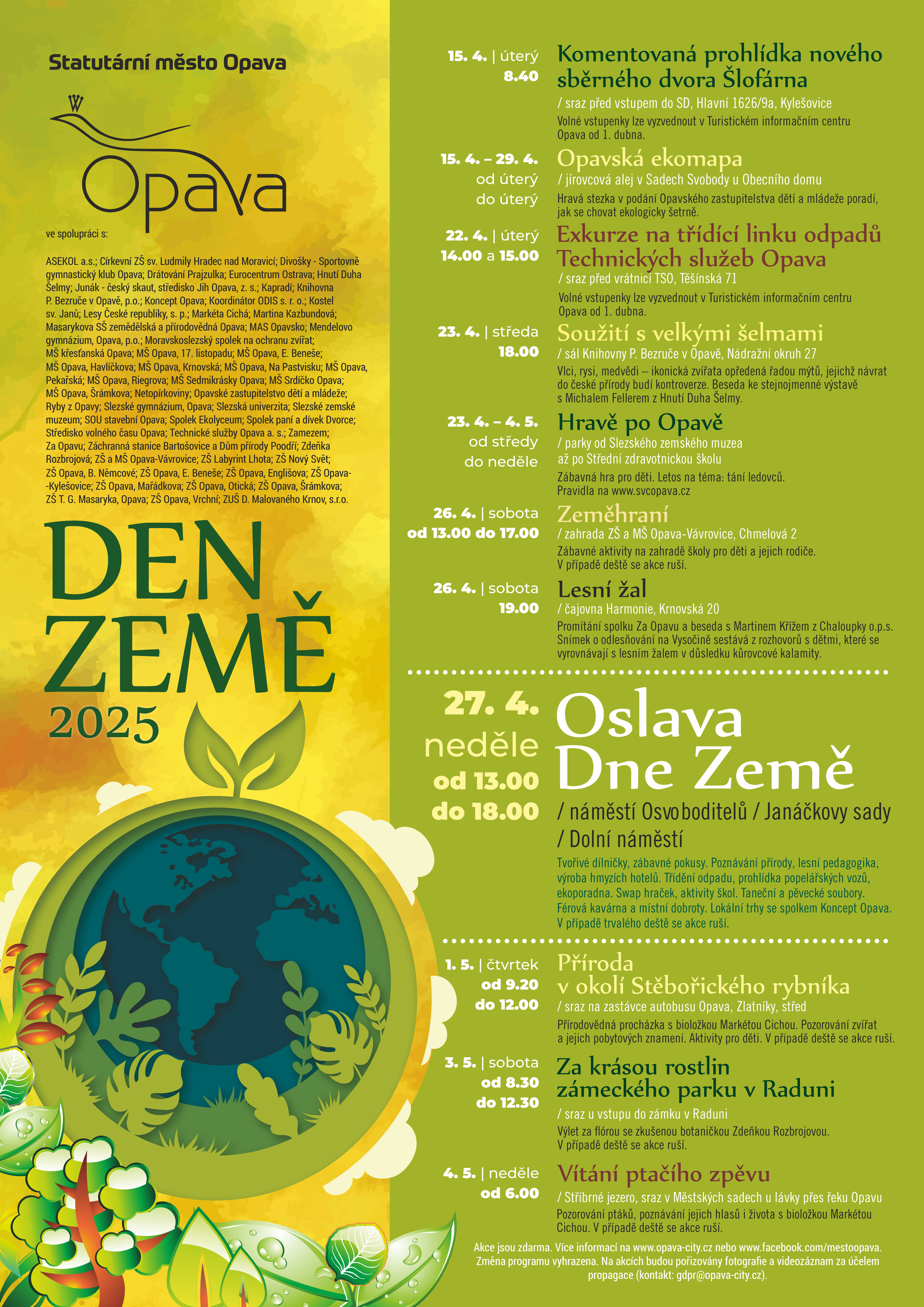 mmo den zeme2025 a1 | Statutární město Opava