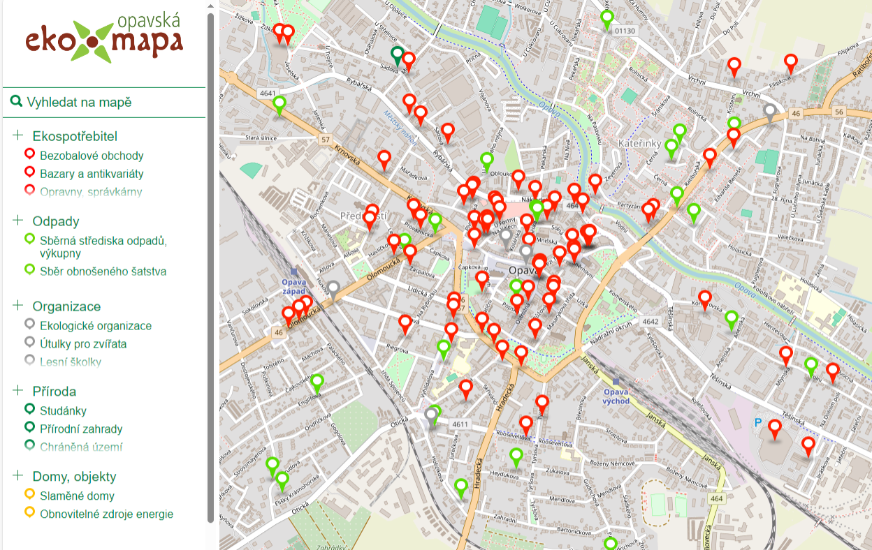 ekomapa obr | Statutární město Opava
