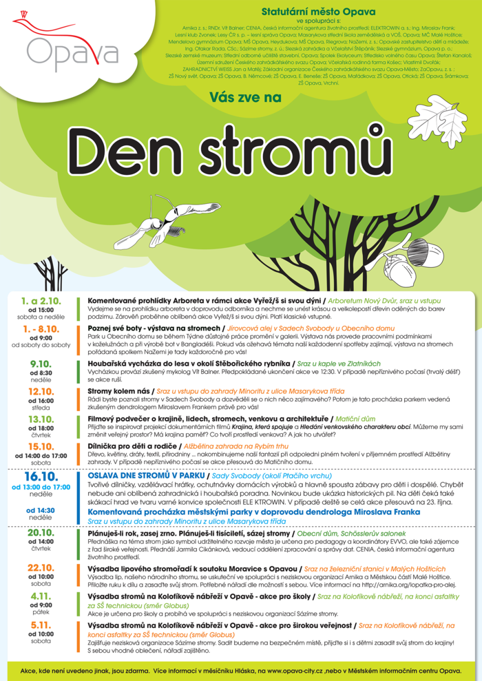 den stromu 2016 | Statutární město Opava