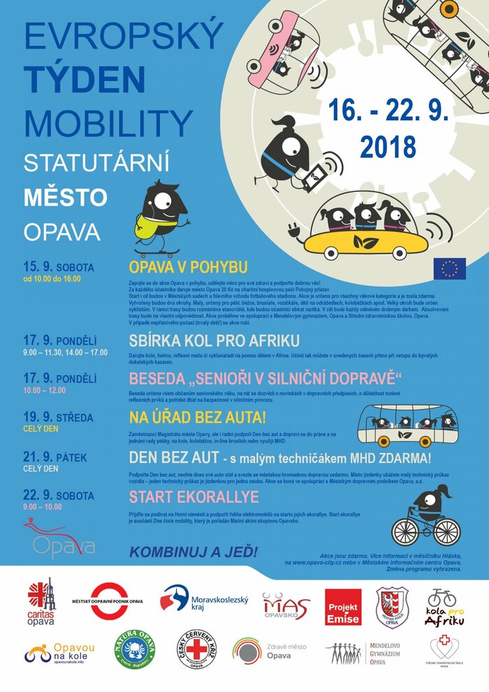 a4 evropsky tyden mobility | Statutární město Opava