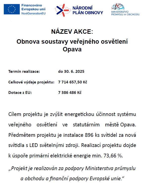 plakat et1 | Statutární město Opava