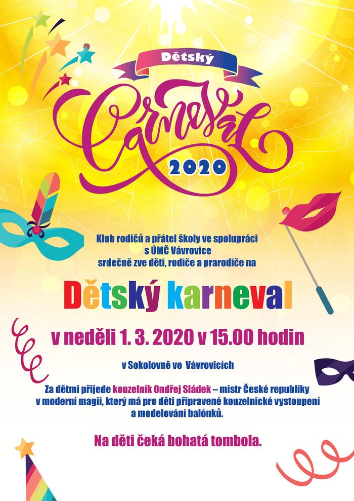 plakat karneval bez orezek page 001 | Statutární město Opava