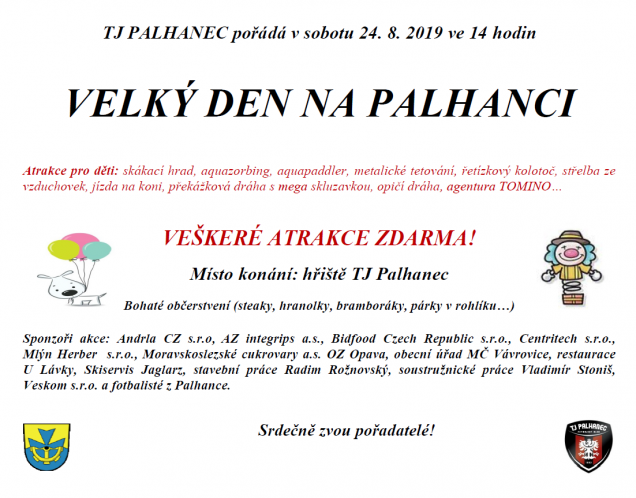 velky den palhanec 0 | Statutární město Opava